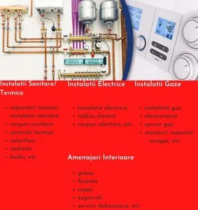 Instalatii si amenajari interioare Bucuresti
