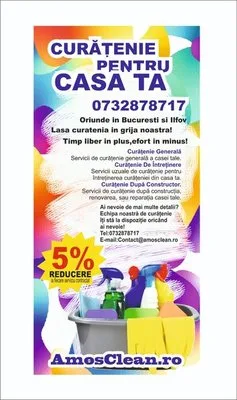 Curatenie in Bucuresti si Imprejurimi