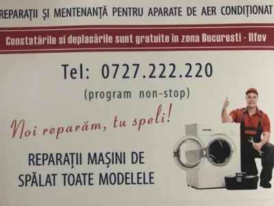 Reparatii si mentenanta masini de spalat Bucuresti