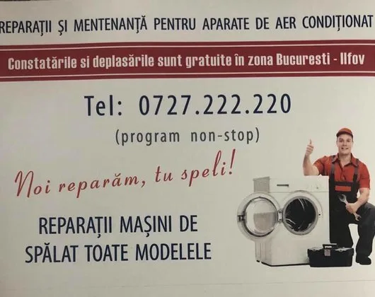 Reparatii si mentenanta masini de spalat Bucuresti