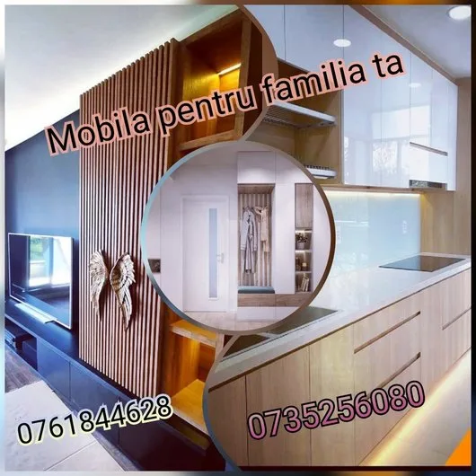 Design si productie mobilier la comanda Bucuresti