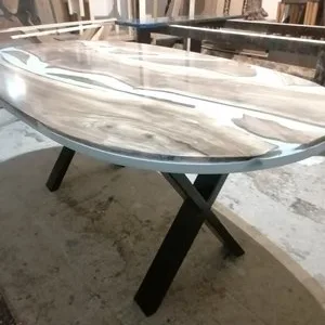 Mobilier din lemn masiv si rasina Ilfov