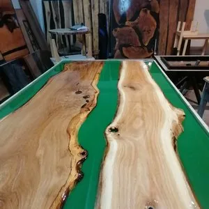 Mobilier din lemn masiv si rasina Ilfov
