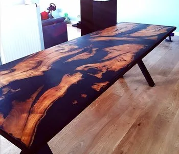Mobilier din lemn masiv si rasina Ilfov