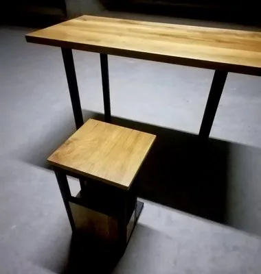 Mobilier din lemn masiv si rasina Ilfov