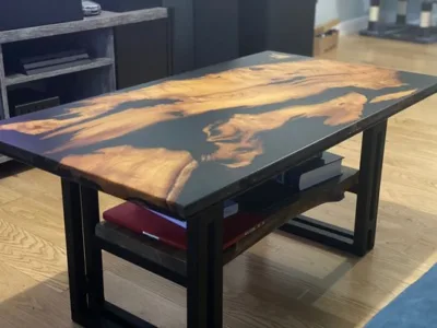 Mobilier din lemn masiv si rasina Ilfov