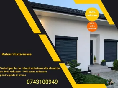 Rulouri aluminiu cu plasa de insecte