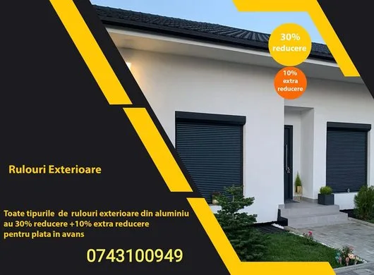 Rulouri aluminiu cu plasa de insecte