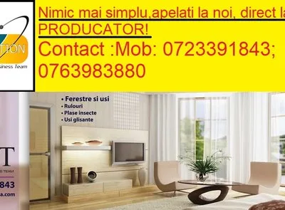 Tamplarie pvc si aluminiu Ilfov