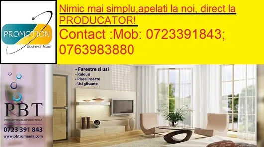 Tamplarie pvc si aluminiu Ilfov