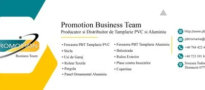 Tamplarie pvc si aluminiu Ilfov