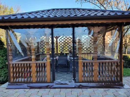 Rulouri terase transparente