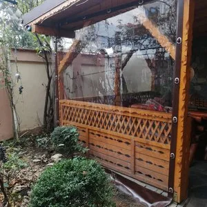 Rulouri terase transparente