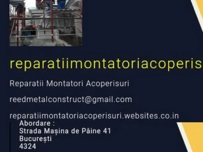 Montaj - reparatii acoperisuri