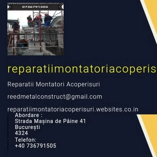 Montaj - reparatii acoperisuri