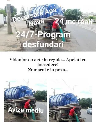 Vidanjare Bucuresti - Ilfov