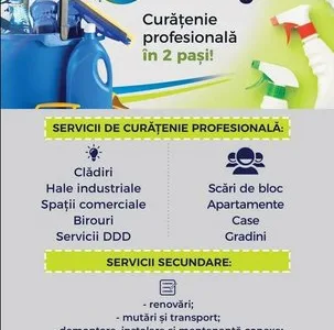 Curatenie/dezinfectie