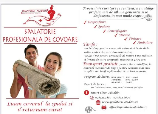 Spalatorie covoare Ilfov