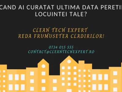 Indepartare grafitti - curatenie Bucuresti