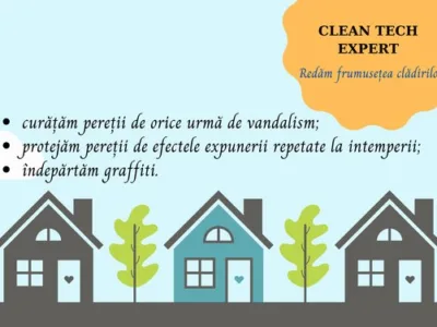 Indepartare grafitti - curatenie Bucuresti