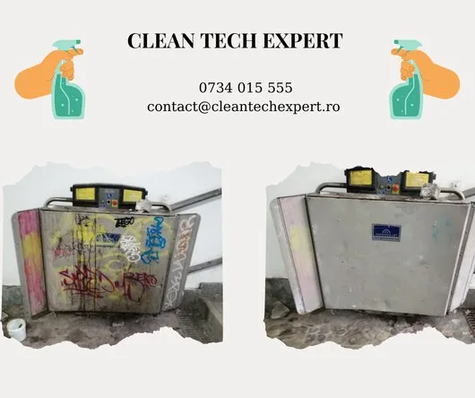 Indepartare grafitti - curatenie Bucuresti