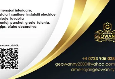 Amenajari interioare Geowanny