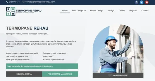Termopane Rehau