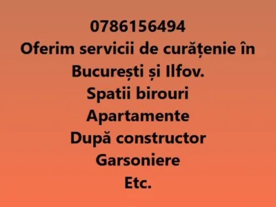 Servicii de curatenie