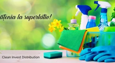 Servicii curatenie - distribuie produse curatenie