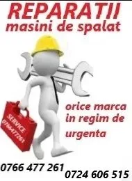 Reparatii masini de spalat orice marca