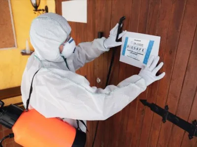 Servicii premium de dezinfectie prin nebulizare