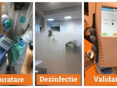 Servicii premium de dezinfectie prin nebulizare