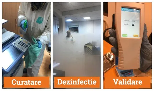 Servicii premium de dezinfectie prin nebulizare