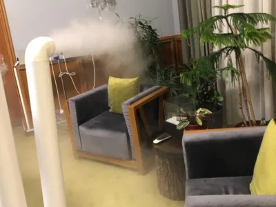 Servicii premium de dezinfectie prin nebulizare