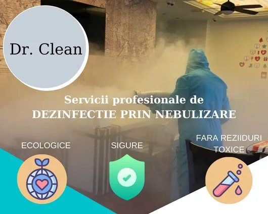 Servicii premium de dezinfectie prin nebulizare