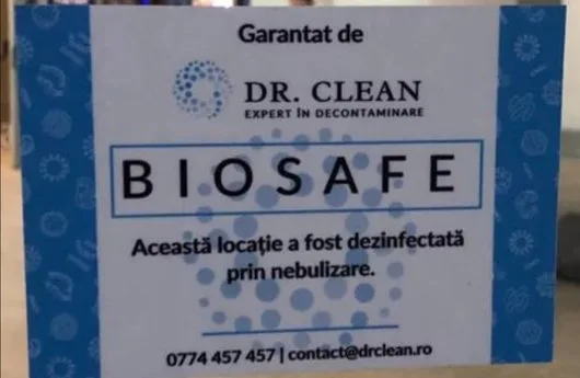 Servicii premium de dezinfectie prin nebulizare