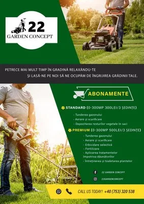 Intretinere gradini - gazon