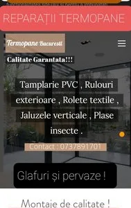 Tamplarie PVC - aluminiu Bucuresti - Ilfov