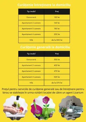 Servicii de curatenie