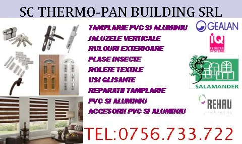 Tamplarie aluminiu PVC