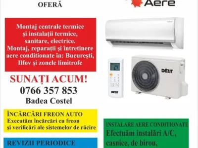 Montaj - reparatii aer conditionat