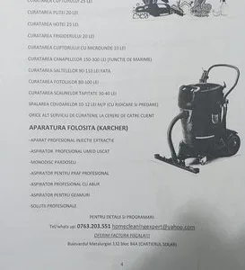 Servicii curatenie Bucuresti - Ilfov