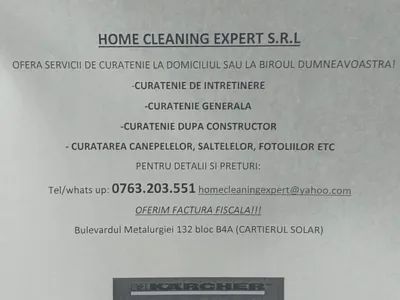 Servicii curatenie Bucuresti - Ilfov