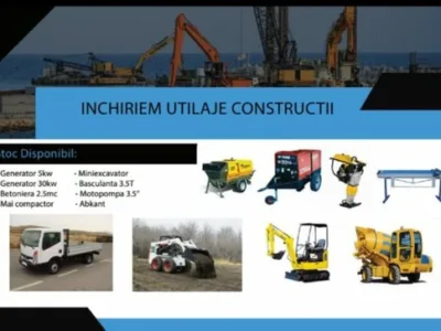 Inchiriere utilaje constructii