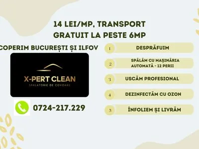 Spalatorie de Covoare Bucuresti