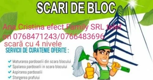 Curatenie scari de bloc - Bucuresti