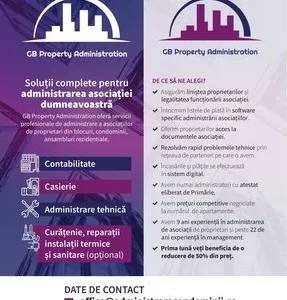 Administrare Asociatii de Proprietari