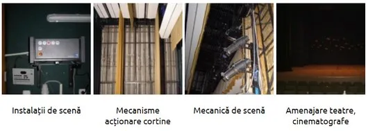Instalatii mecanica si tapiterie de scena