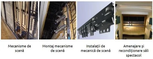 Instalatii mecanica si tapiterie de scena