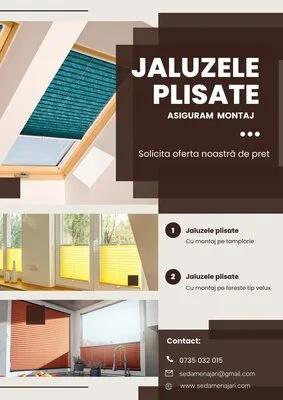 Jaluzele - Rolete - Plase insecte